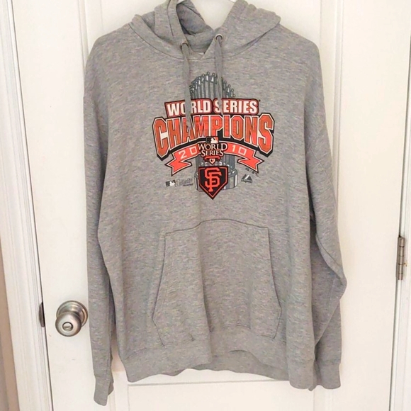 Majestic Other - 2 Gray S.F Giants World Series Hoodies